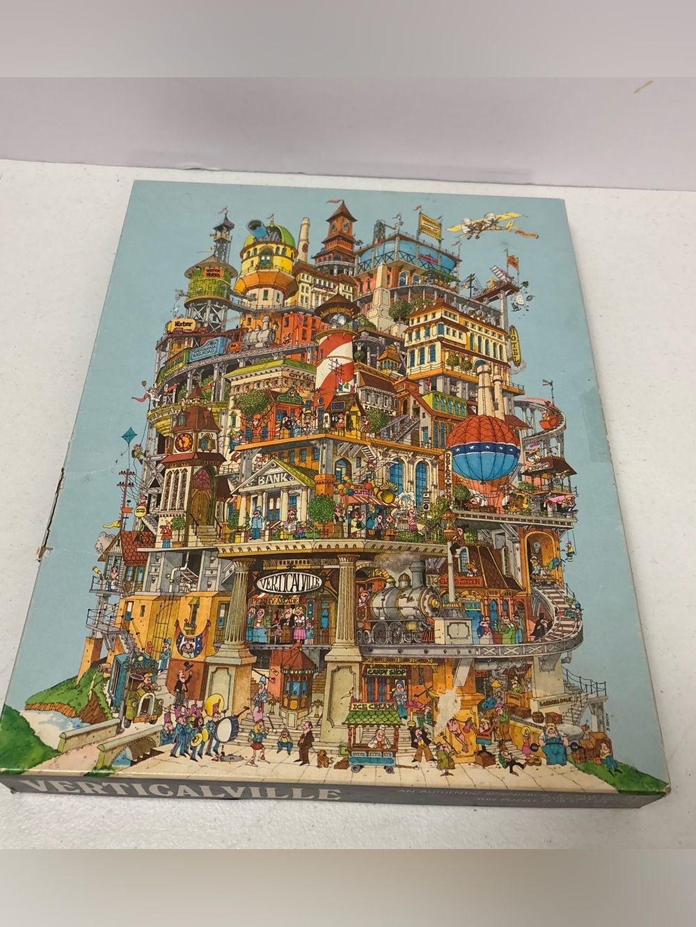 Verticalville Jigsaw Puzzle - 500 Pcs - Bob Martin - Springbok - COMPLETE